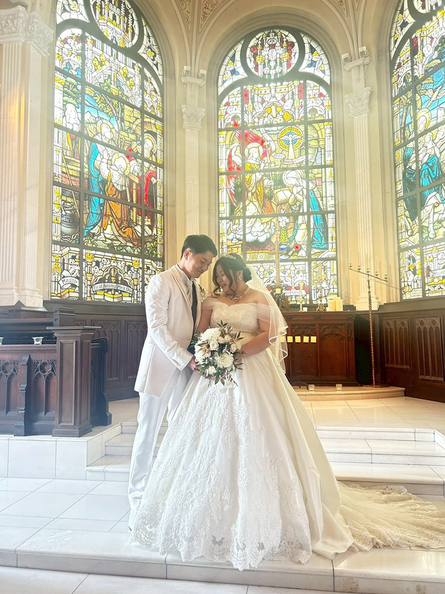 静岡市・富士市・沼津市のドレス専門店フィーノのエスプリ・ド・ナチュールの新郎新婦の卒花ボイス222