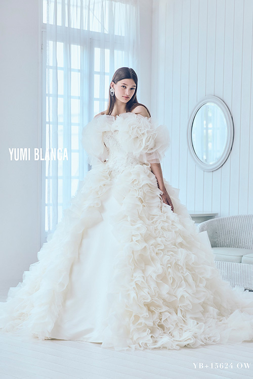 静岡市・富士市・沼津市のドレス専門店フィーノのウエディングドレス、桂由美YB-15624