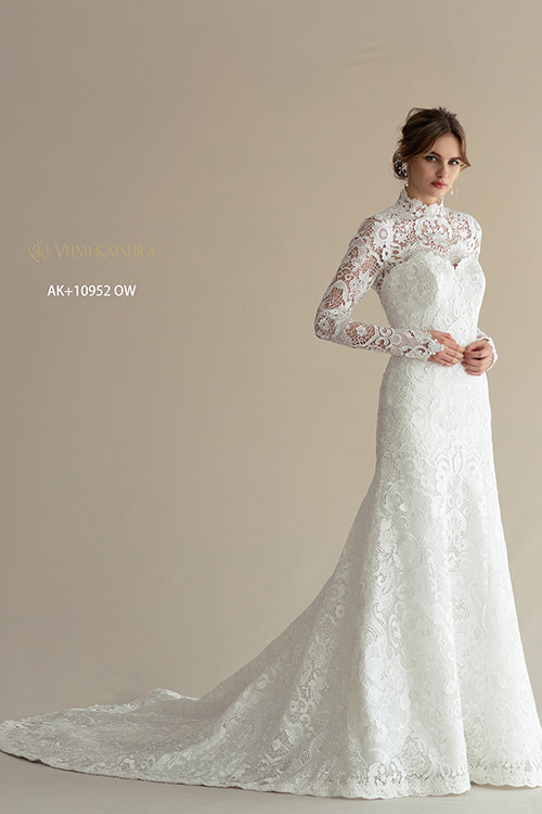 静岡市・富士市・沼津市のドレス専門店フィーノのウエディングドレス、桂由美AK-10952