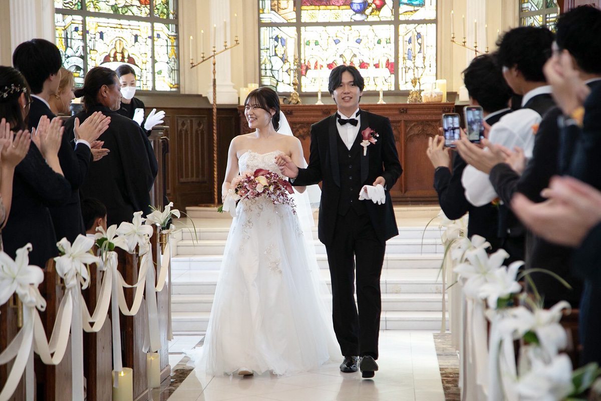 静岡市・富士市・沼津市のドレス専門店フィーノのエスプリ・ド・ナチュールの新郎新婦の卒花ボイス226