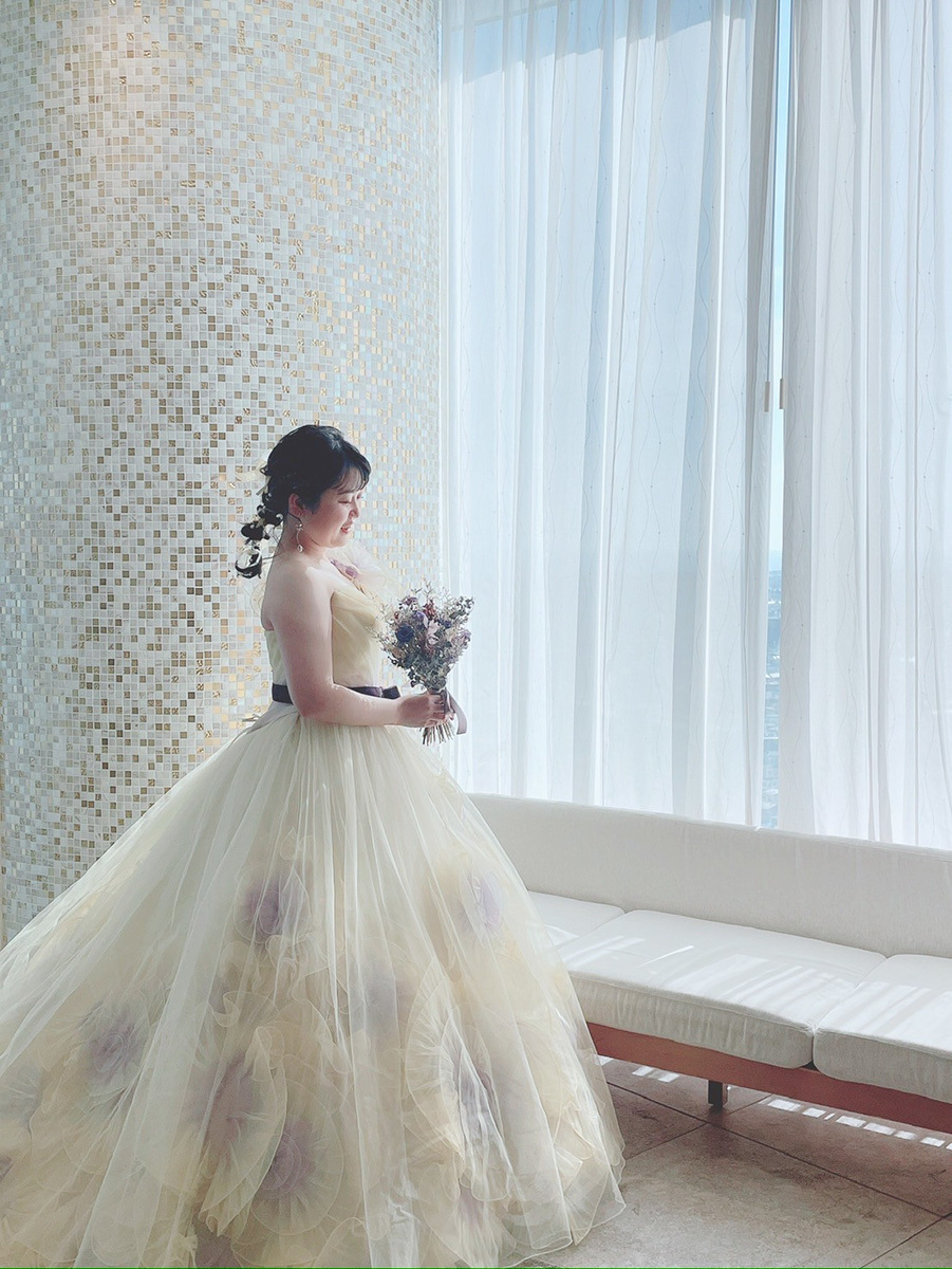 静岡市・富士市・沼津市のドレス専門店フィーノのグランディエールの新郎新婦の卒花ボイス229