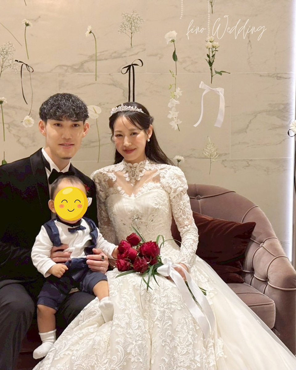 静岡市・富士市・沼津市のドレス専門店フィーノのラピスコライユの新郎新婦の卒花ボイス231