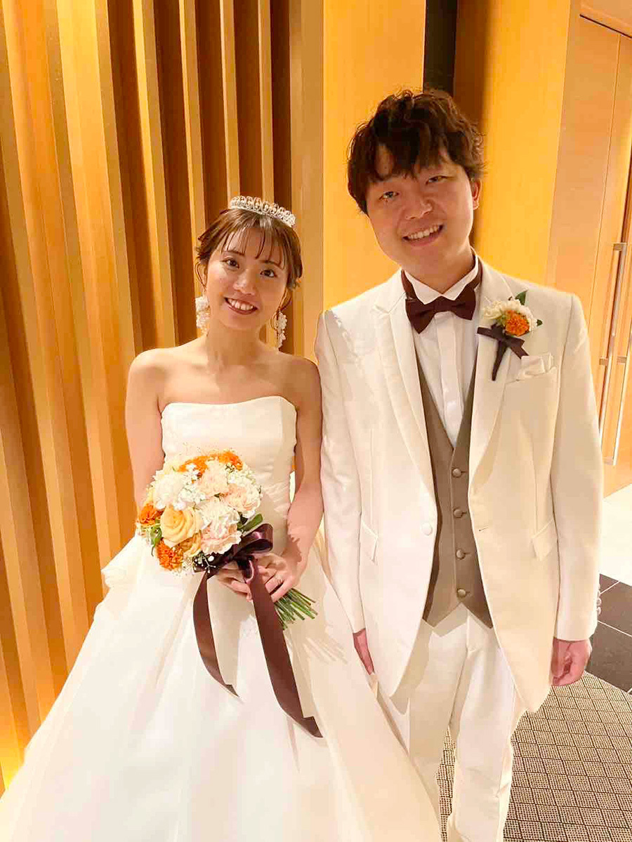 静岡市・富士市・沼津市のドレス専門店フィーノのザ・モーリスの新郎新婦の卒花ボイス232