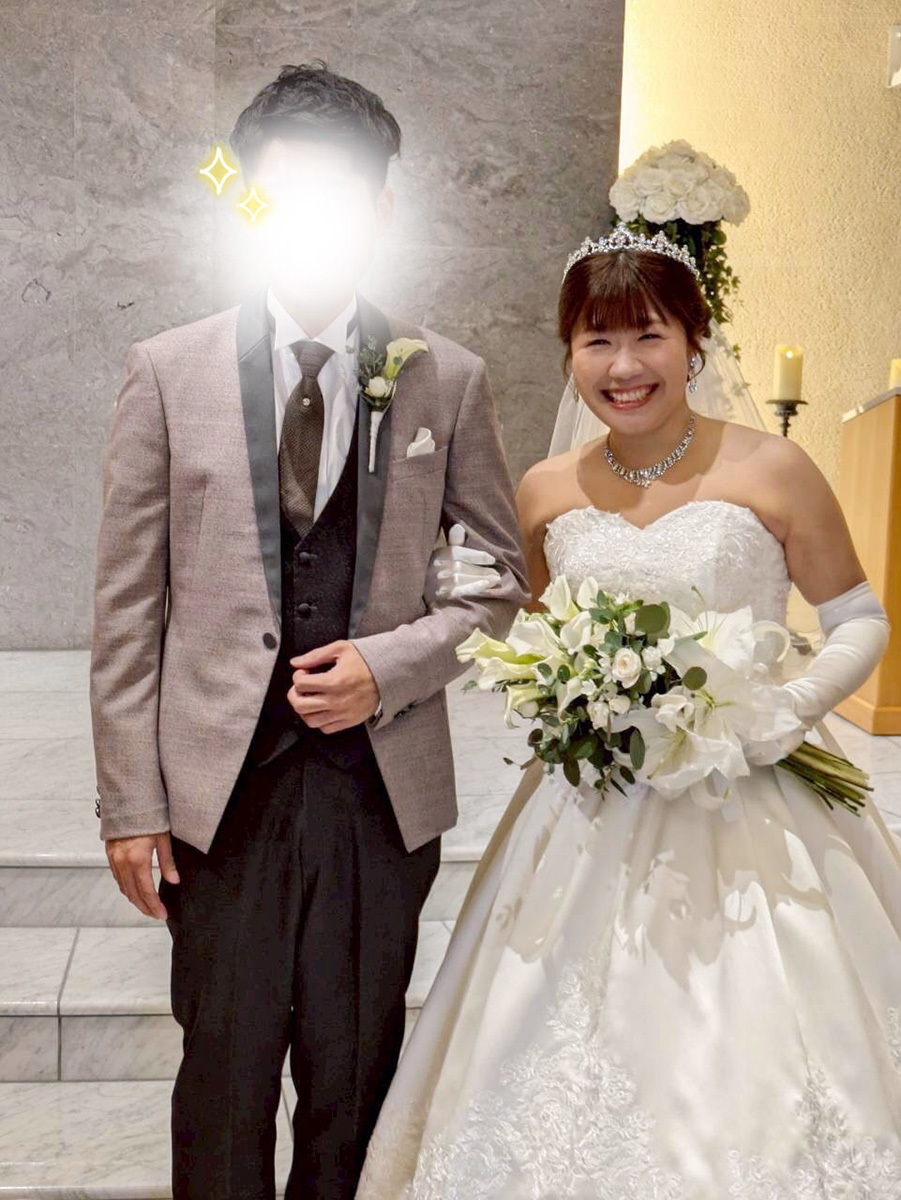 静岡市・富士市・沼津市のドレス専門店フィーノのホテルグランヒルズ静岡の新郎新婦の卒花ボイス233