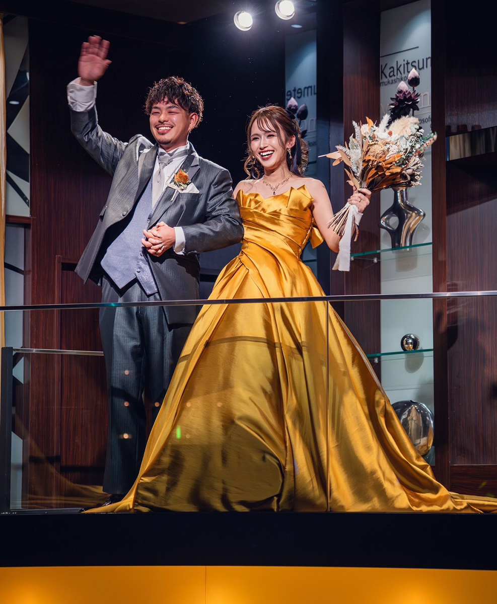 静岡市・富士市・沼津市のドレス専門店フィーノのザ・モーリスの新郎新婦の卒花ボイス234