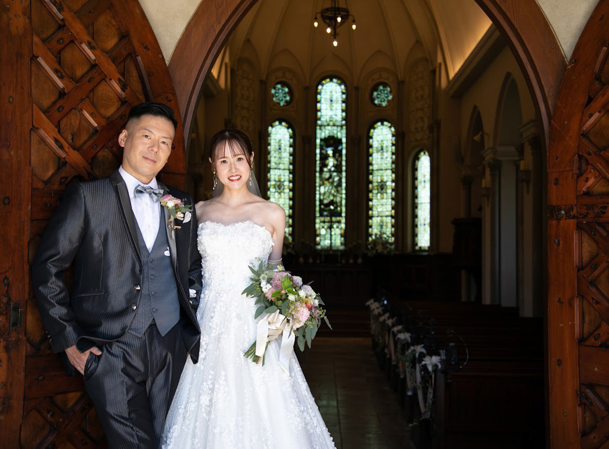 静岡市・富士市・沼津市のドレス専門店フィーノのハートフィールドの新郎新婦の卒花ボイス238