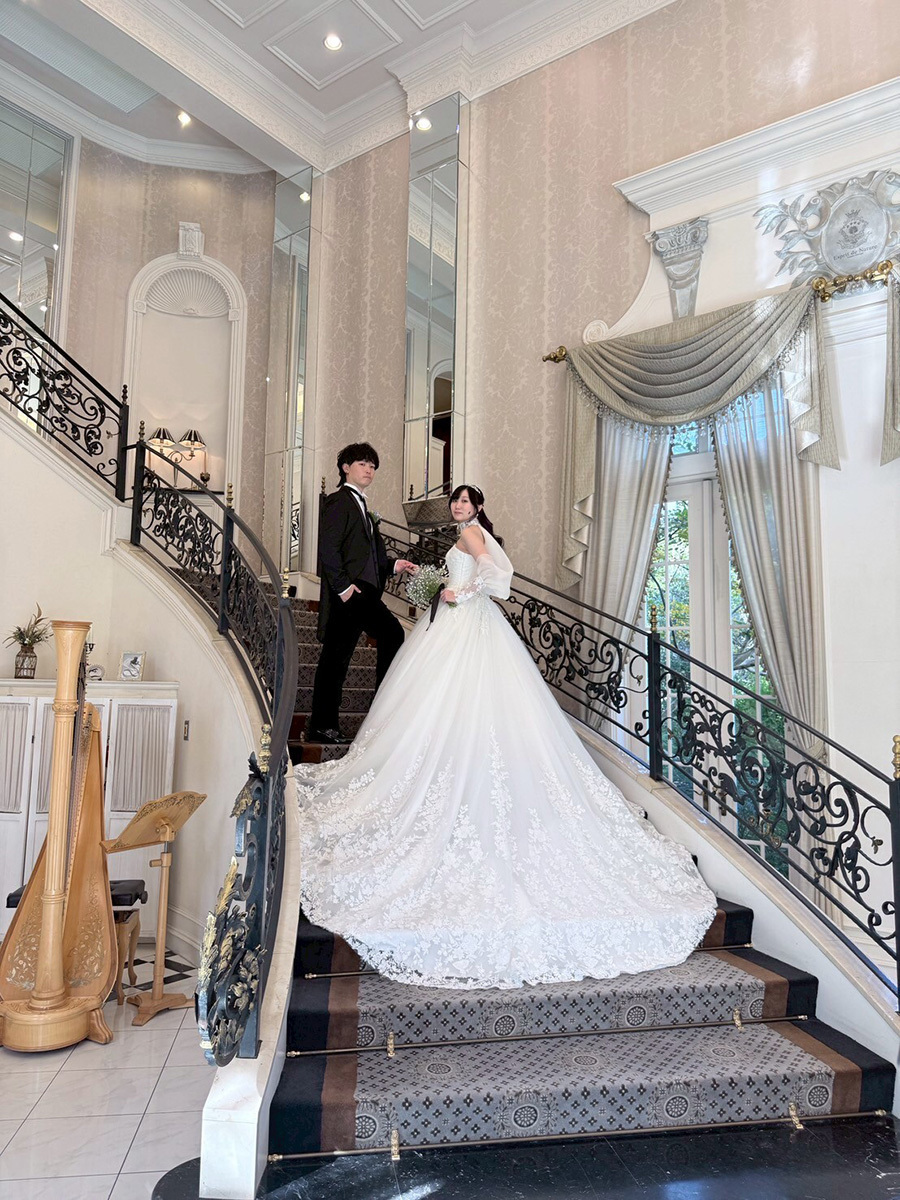 静岡市・富士市・沼津市のドレス専門店フィーノのエスプリ・ド・ナチュールの新郎新婦の卒花ボイス241