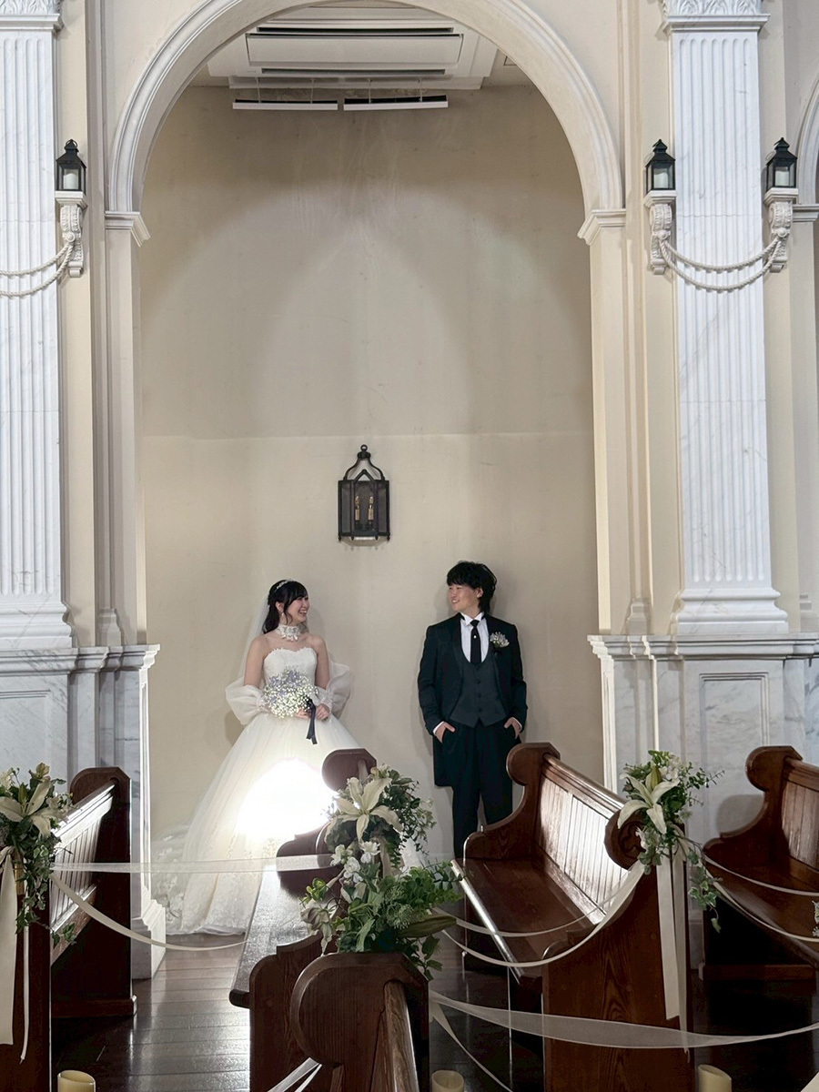 静岡市・富士市・沼津市のドレス専門店フィーノのエスプリ・ド・ナチュールの新郎新婦の卒花ボイス241