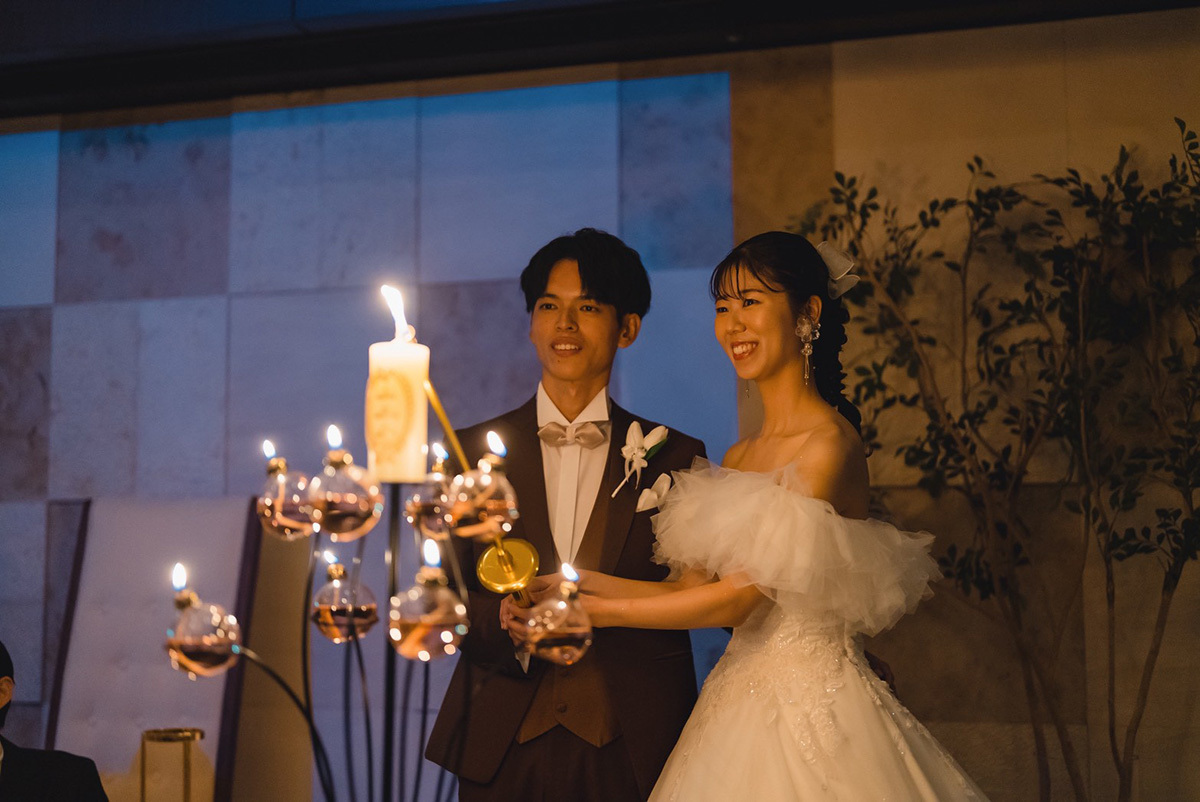 静岡市・富士市・沼津市のドレス専門店フィーノのホテルアソシア静岡の新郎新婦の卒花ボイス243