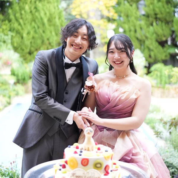 静岡市・富士市・沼津市のドレス専門店フィーノのエスプリ・ド・ナチュールの新郎新婦の卒花ボイス245