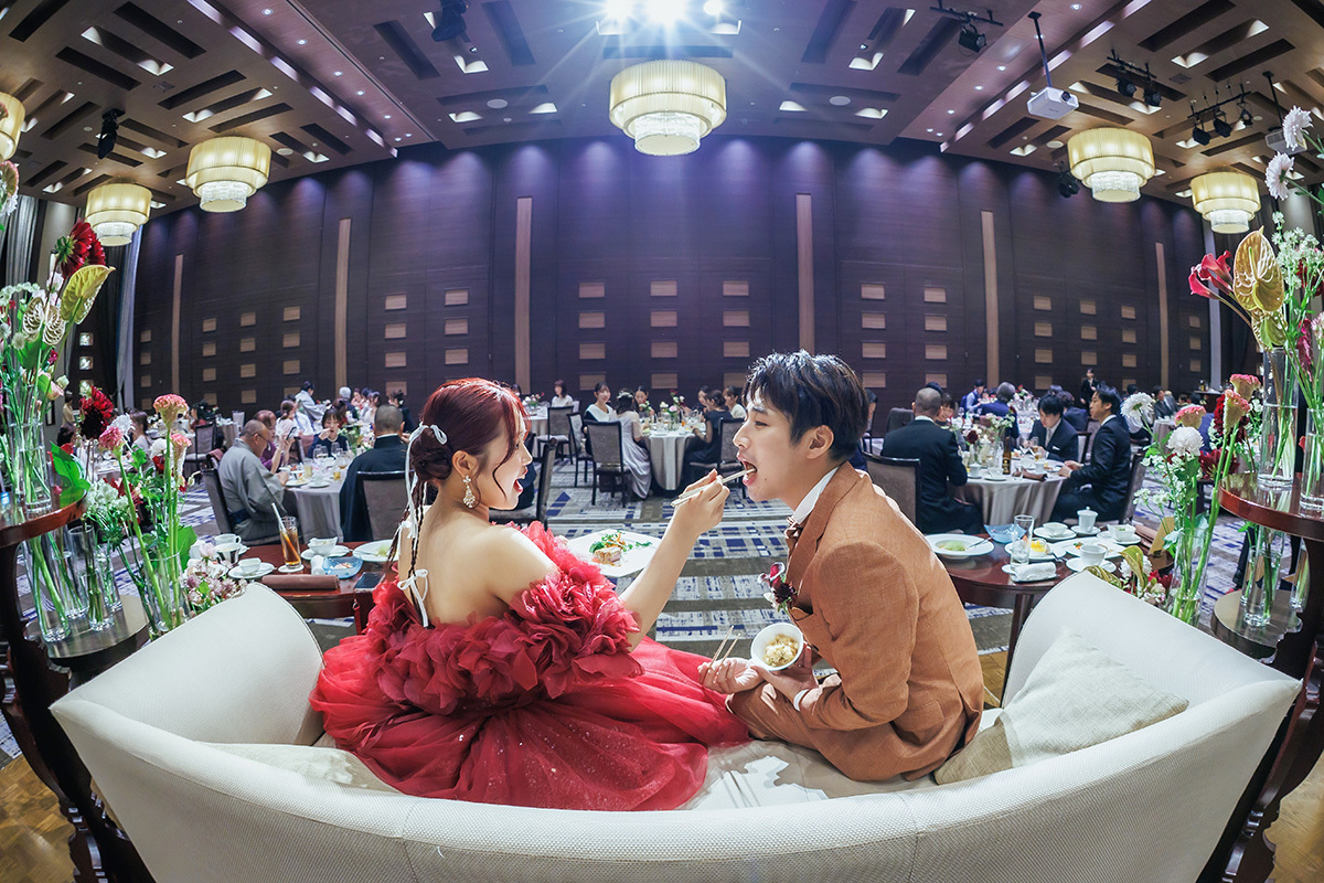 静岡市・富士市・沼津市のドレス専門店フィーノのグランディエールの新郎新婦の卒花ボイス246