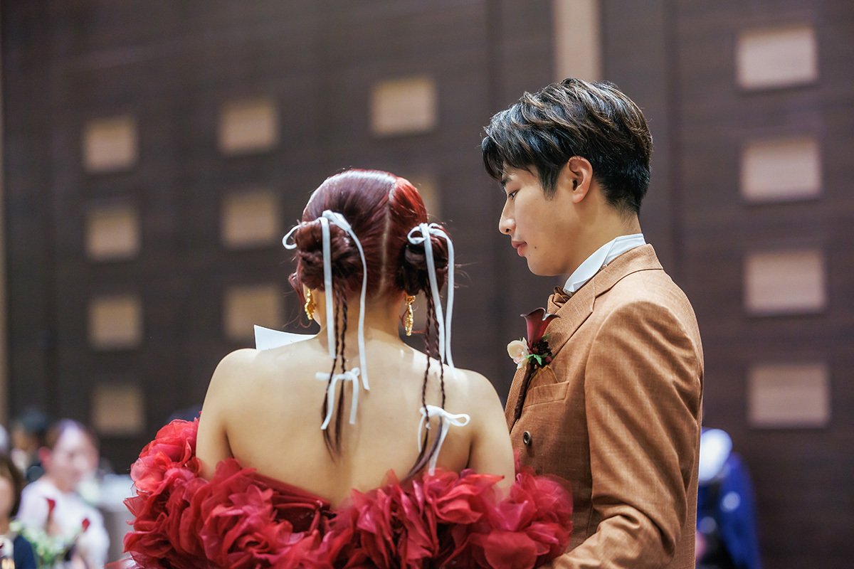 静岡市・富士市・沼津市のドレス専門店フィーノのグランディエールの新郎新婦の卒花ボイス246