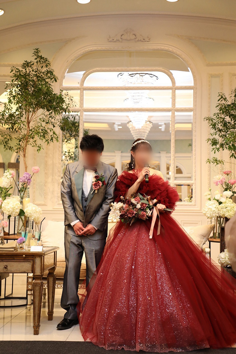 静岡市・富士市・沼津市のドレス専門店フィーノのエスプリ・ド・ナチュールの新郎新婦の卒花ボイス247