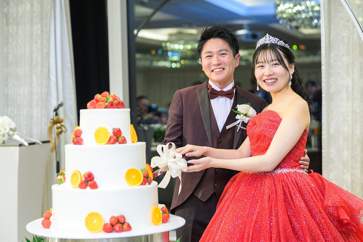 静岡市・富士市・沼津市のドレス専門店フィーノのグランディエールの新郎新婦の卒花ボイス248