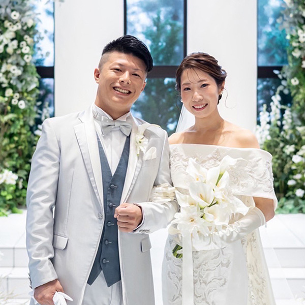 静岡市・富士市・沼津市のドレス専門店フィーノのラヴァンセーヌの新郎新婦の卒花ボイス251