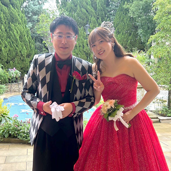 静岡市・富士市・沼津市のドレス専門店フィーノのエスプリ・ド・ナチュールの新郎新婦の卒花ボイス224