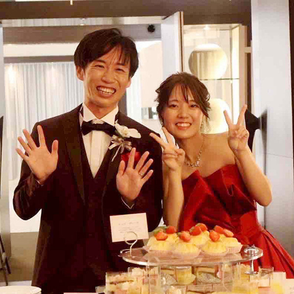 静岡市・富士市・沼津市のドレス専門店フィーノのザ・モーリスの新郎新婦の卒花ボイス225