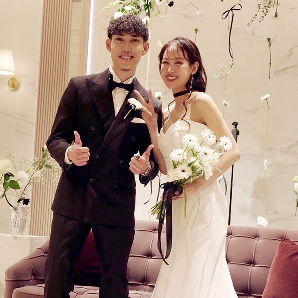 静岡市・富士市・沼津市のドレス専門店フィーノのラピスコライユの新郎新婦の卒花ボイス231