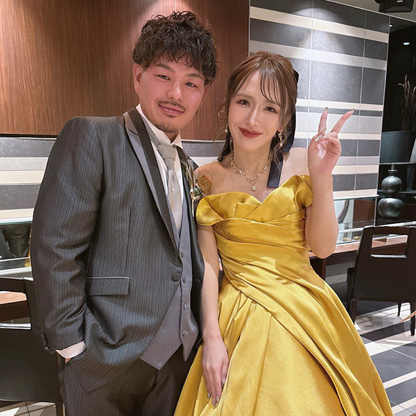 静岡市・富士市・沼津市のドレス専門店フィーノのザ・モーリスの新郎新婦の卒花ボイス234