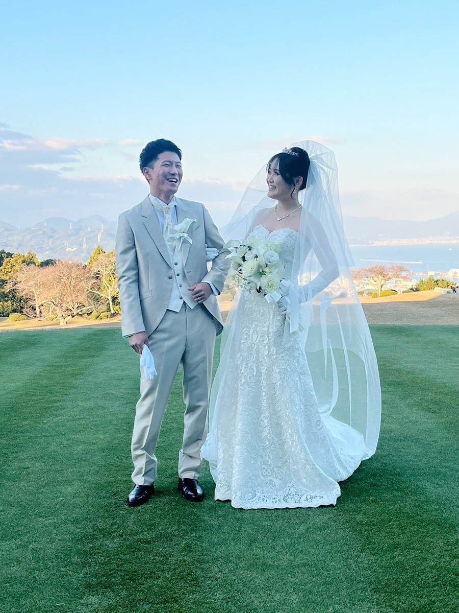 静岡市・富士市・沼津市のドレス専門店フィーノの日本平ホテルの新郎新婦の卒花ボイス254